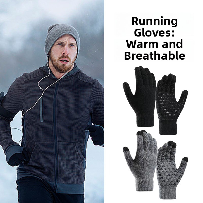 ถุงมือกีฬาวิ่งกลางแจ้งแบบยูนิเ - Wool Glove Lined บทวิจารณ์และราคา