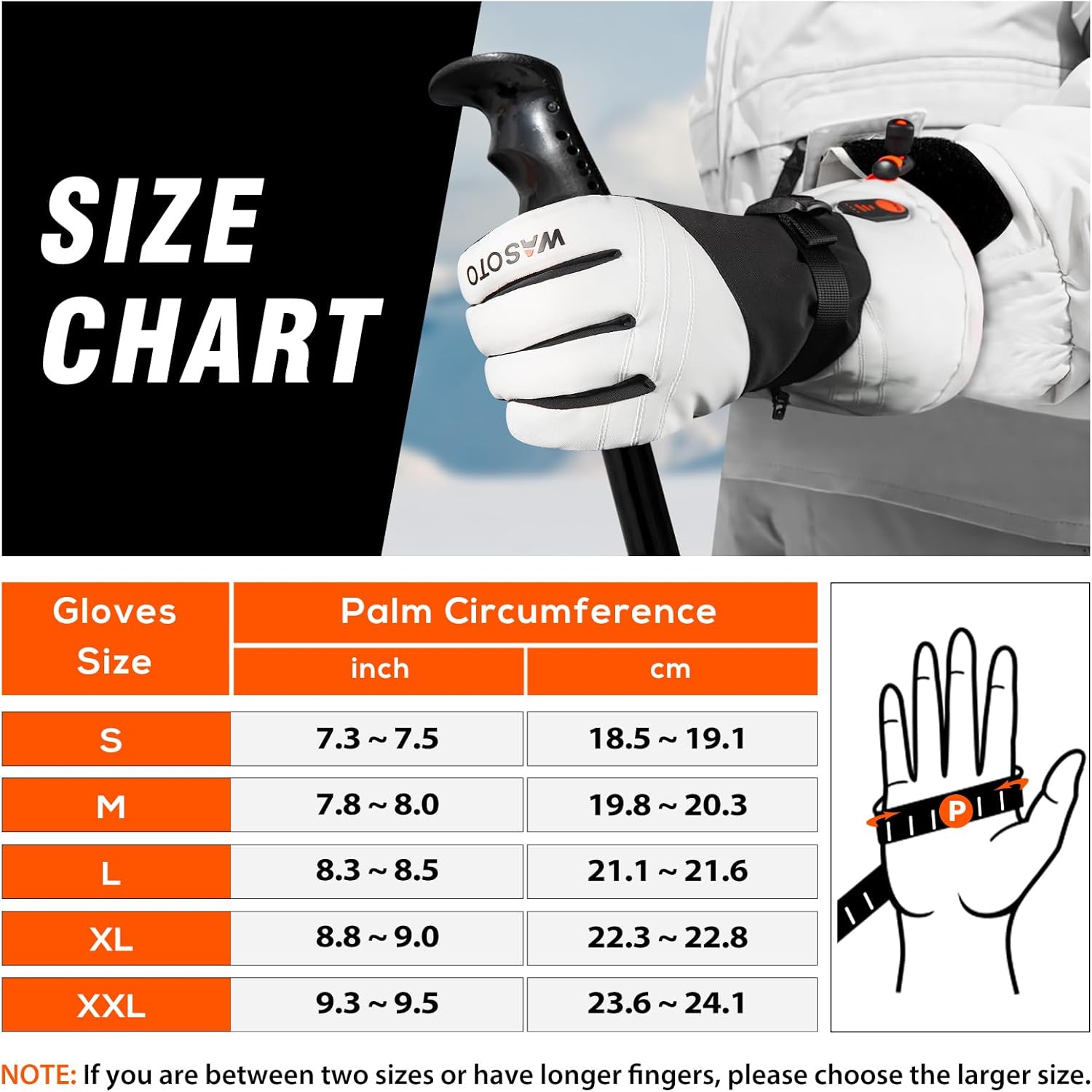 ถุงมือสกีแบบชาร์จ USB ระดับมือ - Ski Glove Waterproof บทวิจารณ์และราคา