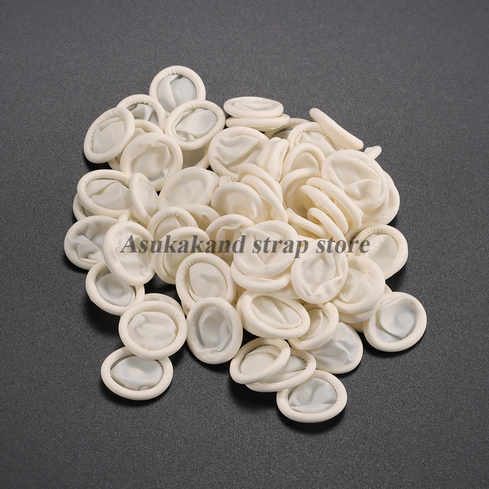 ยางสีขาว Finger Cot ชุดซ่อมนาฬ - Latex Disposable Glove บทวิจารณ์และราคา