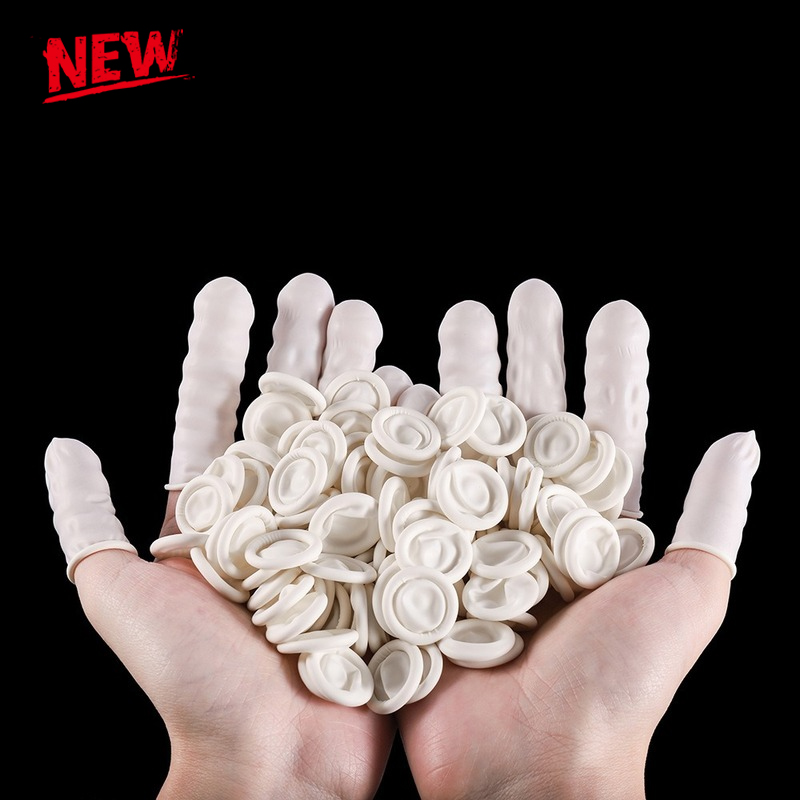 100/50/30 ชิ้น ปลอกนิ้วยางลาเท - Latex Disposable Glove บทวิจารณ์และราคา